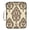 Elegant Damask Pattern, variant on Haosy Accordion File Organizer Zipper Binder 500 Sheet 6-Tab Expanding File Folder Multi-Pocket 1.2 Inch 3 Ring Pencil Drawing Flower