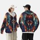 thumbnail image 4 of Balery Mystic Wolf Dreamcatcher Sudadera ligera de manga larga con capucha y protección solar UPF 50+ para hombre y mujer, ideal para pesca y running-Large, 4 of 7