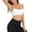 White, variant on Womens Y Back Sports Bra Padded Racerback Low Impact Spaghetti Thin Strap Workout Yoga Bra Sports Bras for Women Black