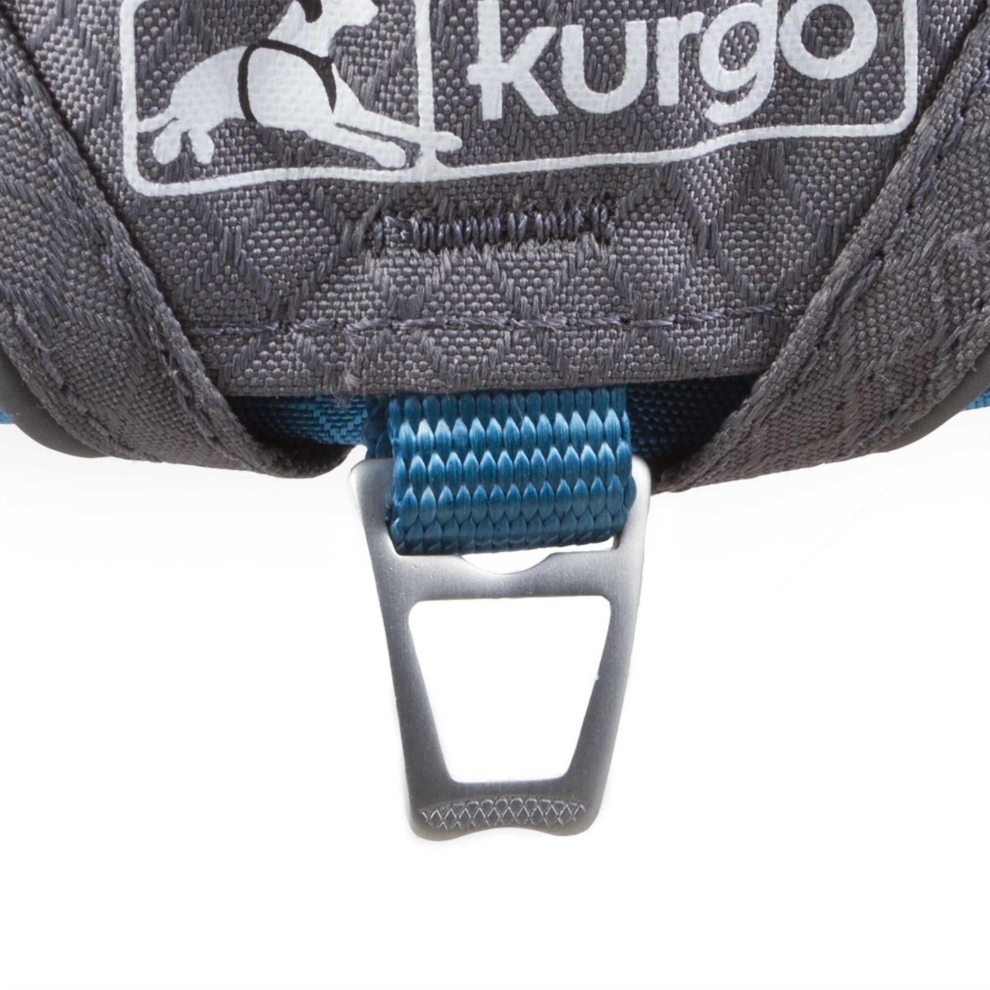 Kurgo Journey Air Dog Harness, for Running & Walking, Reflective, No Pull Front Clip, Blue, Lg