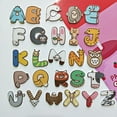 thumbnail image 1 of Jumbo Magnetic Letters Colorful ABC Alphabet Animal Shape Toys Large Uppercase R, 1 of 5