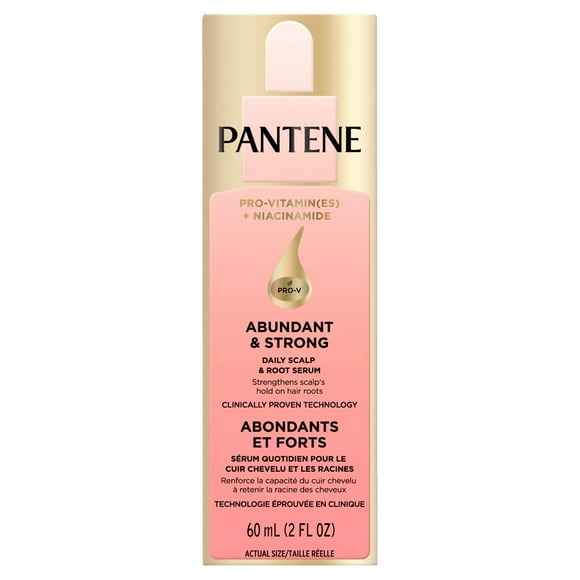 Pantene Abundant & Strong Scalp & Root Serum with Pro-Vitamin B5 Complex and Niacinamide, 2 oz