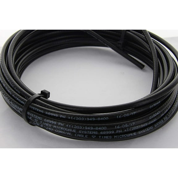 Cable Assemblies Now Coaxial Cable 100ft LMR-240, Ham Radio, CB Radios, VHF Radio, SWR Meter, Antenna Analyzer Coax Cables without Connectors