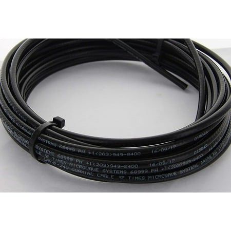 Cable Assemblies Now Coaxial Cable 100ft LMR-240 Ham Radio CB Radios VHF Radio SWR Meter Antenna Analyzer Coax Cables without Connectors