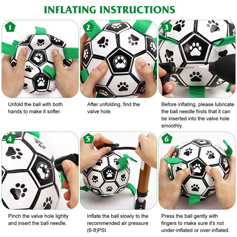 Pet Products Wholesaler Dog Football with Grab Handles, Interactive Dog Toy  for Tug of War Dog Toy Dog Water Toy Durable Dog Balls - China Dog Football  with Grab Handles and Durable