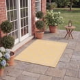 thumbnail image 3 of Safavieh Courtyard Alina Geometric Quatrefoil Indoor/Outdoor Area Rug, Gold/Beige, 2'7" x 5', 3 of 11