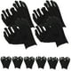 thumbnail image 4 of 12 pares de guantes de algodón, guantes de protección laboral, guantes de trabajo cómodos, guantes de protección para las manos, negros, talla L (gruesos)., 4 of 6
