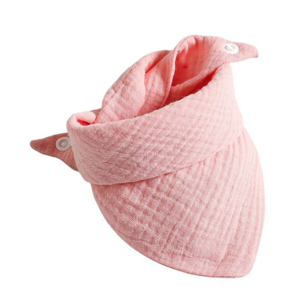 Baby Cotton Infant Bibs Dribble Feeding Towel Newborn Triangle Scarf Towel T 