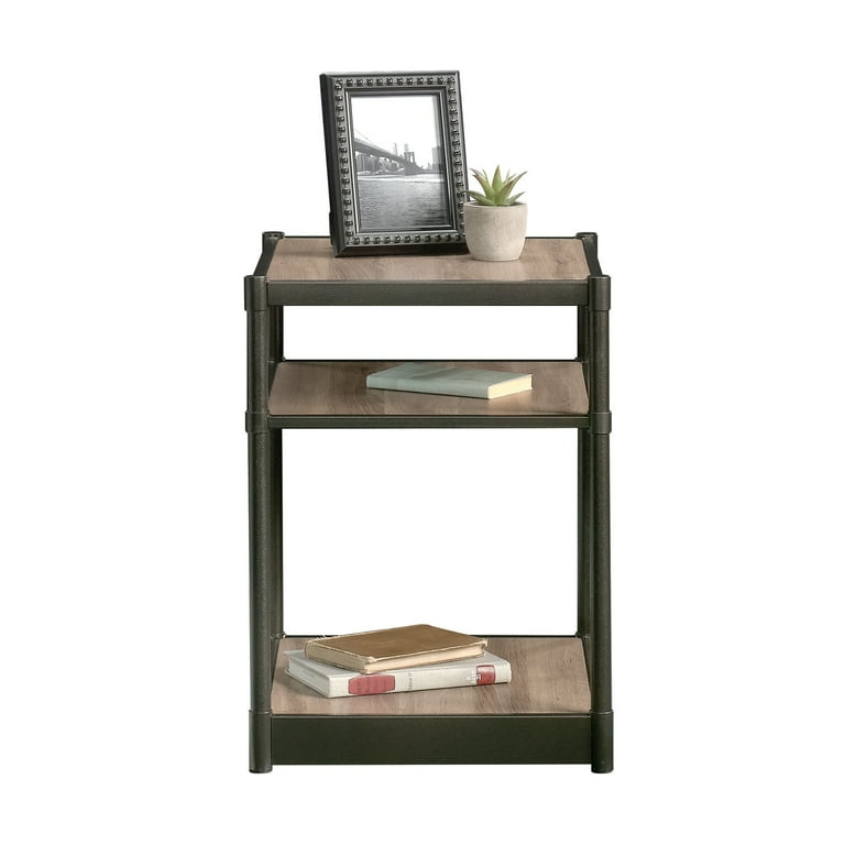 Sauder Barrister Lane End Table Salt Oak Finish