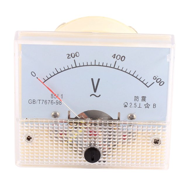 Unique Bargains AC 0-600V Analog Panel Volt Voltage Meter Voltmeter Gauge