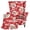 Father Christmas, variant on Pzuqiu Christmas Poinsettia Wingback Chair Slipcover with Wear-resistant, 2 Piece Wingback Chair Covers with Soft Wingback Armchair Cover for Pet Kids