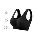 thumbnail image 3 of BILIKEYU Women's Ultimate Comfort Moderate Support Seamless Wireless Sports Bra, Women's Bra Set, Bra with Removable Pads, 3 of 4
