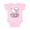 AD-Pink, variant on Its My First Easter Baby Lamb Girls Baby Bodysuit
