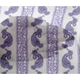 thumbnail image 5 of oneOone Viscose Chiffon Bluish Violet Fabric Block Craft Projects Decor Fabric Printed By The Yard 42 Inch Wide, 5 of 5
