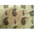 thumbnail image 4 of oneOone Cotton Silk Light Yellow Fabric Floral Block Diy Clothing Quilting Fabric Print Fabric By Yard 42 Inch Wide, 4 of 4