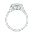 thumbnail image 2 of Rosec Jewels Lab Grown Diamond Half Carat Engagement Ring - EF-VS Grade - Ready To Gift, 18K White Gold, US 9.50, 2 of 8
