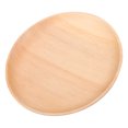 thumbnail image 4 of Small Portable Round Solid Wood Tea Coffee Bread Food Dinning Serving Tray Plate (18cm), 4 of 8