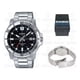 thumbnail image 2 of Reloj Casio Quartz Mtpvd01 1e Hombre Acero Inoxidable Correa Plateado Bisel Plateado Fondo Negro MTP-VD01D-1E, 2 of 7