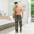 thumbnail image 6 of CROPD Pajama Pants for Men Sleep Lounge Pants Pjs Bottoms with Pockets, 6 of 7