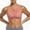 #1- Red, variant on TrendVibe365 Padded Sports Bras for Women No Underwire Push up No Show Bralettes Padded High Neck Wide Strap Supportive Longline Corset Bra Full Coverage Crop Tank Top Sexy Lingerie White L