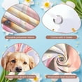 thumbnail image 3 of Wooden Cross Easter Cross Banner Purple Fabric Resurrection Display White Lilies Little Rabbits Easter Lily Backdrop for Easter Sunday Church Service Religious Gathering, 3 of 8