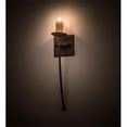 thumbnail image 1 of Meyda 191937 6 in. Bechar Wall Sconce - Rusty Nail, 1 of 1