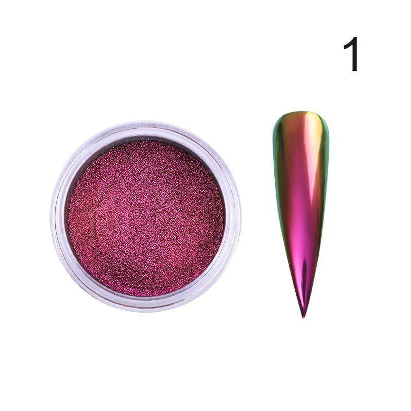 Pearl effect nail powder colors pieces Chrome nail powder nail