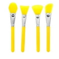 thumbnail image 1 of Professional Soft Silicone Face Mask Brush Makeup Brush Set DIY Tool Yellow, 1 of 8