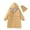 Khaki, variant on Quaouag Big Kids Raincoats Girls Extended Windbreaker Rainsuit Waterproof Poncho Student