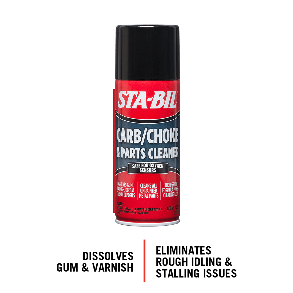 STABIL Carb & Choke Cleaner, 12 oz Cleans and Dissolves Gum, Varnish