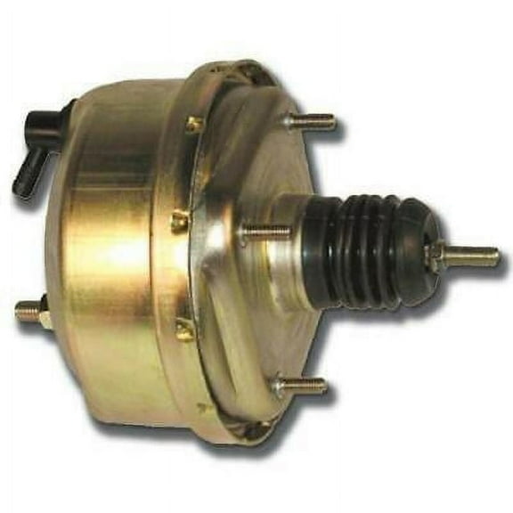 Single 7 inch Zinc Power Brake Booster Universal Street Rod Hot GM Chevy Ford
