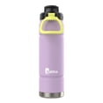 thumbnail image 2 of bubba Trailblazer Stainless Steel Water Bottle, Straw Lid Rubberized Purple, 24 fl oz., 2 of 5