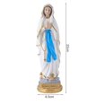 thumbnail image 2 of OUSITAID Goddess Statue Model Decoration Clear Texture Attractive Holy Mother Goddess Praying Miniature Statue, 2 of 5