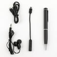 thumbnail image 2 of MesaSe Digital Voice Recorder Pen Sound Audio Activated Dictaphone Recording Device Professional Music Player with USB Cable Earplug for Lecture Class Meeting Interview, 2 of 7