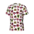 thumbnail image 3 of Rocae Halloween Mouth for Men's Moisture-Wicking Crew Tee - T-Shirt for Sports, Outdoor Activities, and Casual WearXX-Large, 3 of 9