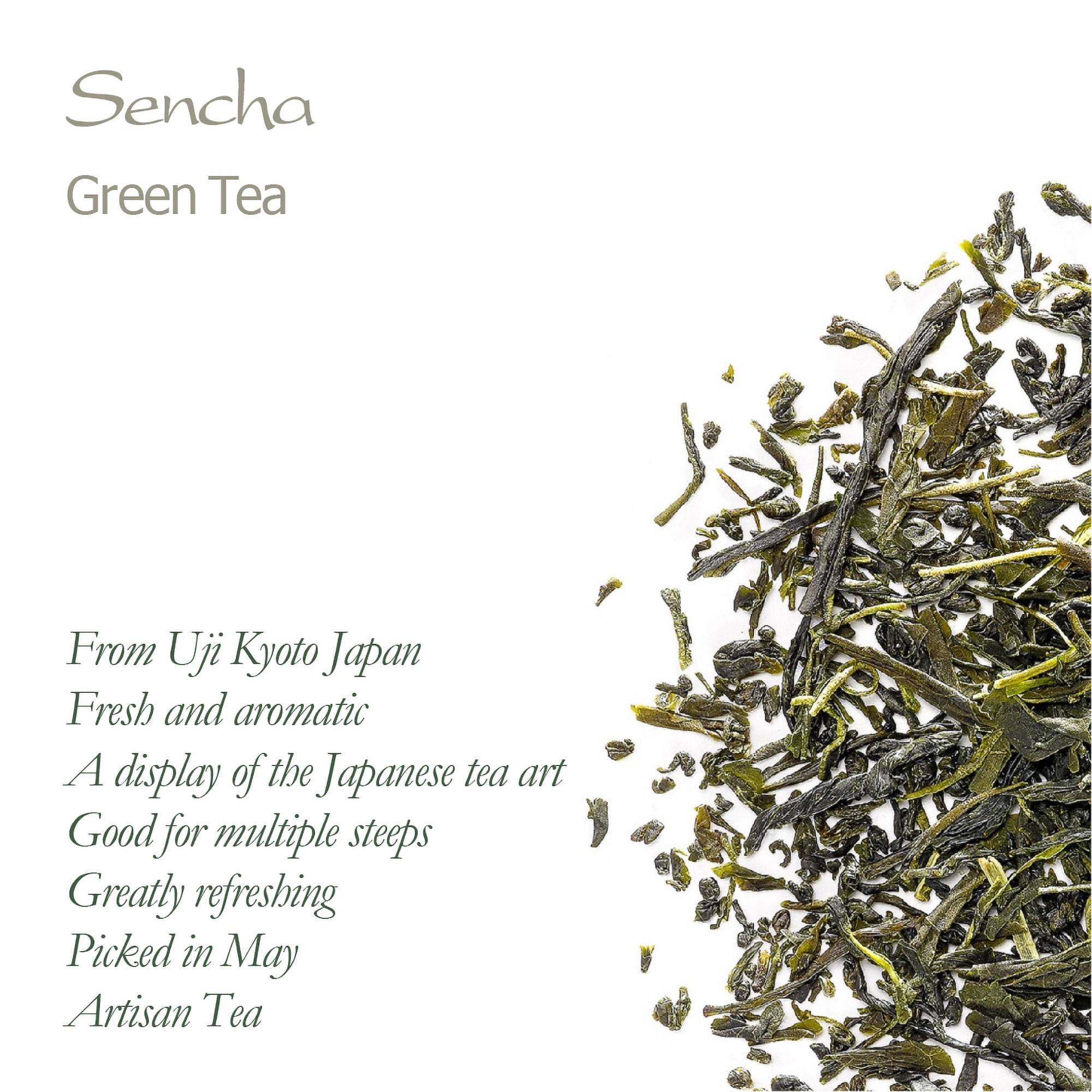 Sencha Green Tea From Japan - Also called Japanese Sen Cha 100g