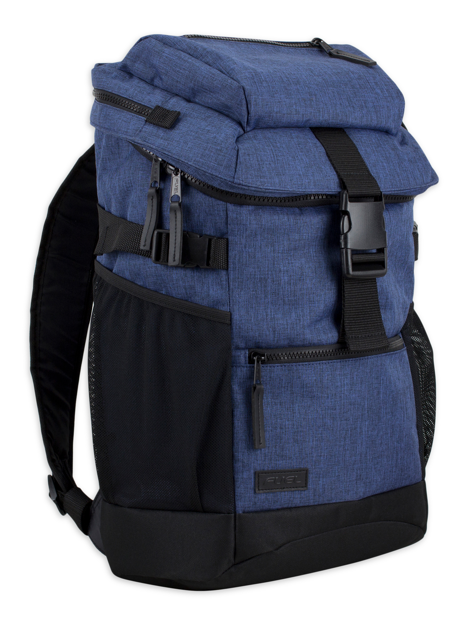 Fuel Unisex Barrier Backpack with Insulated Top Pocket, Blue