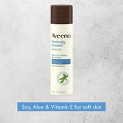 Aveeno Positively Smooth Moisturizing Shave Gel + Vitamin E, 2 x 7 oz