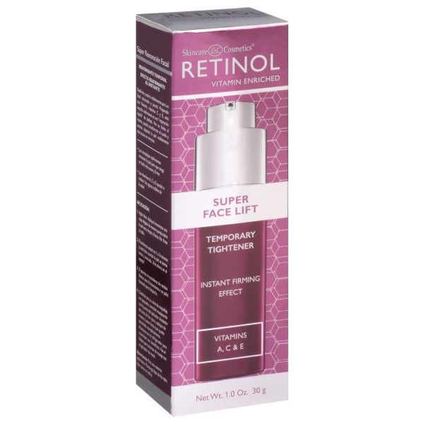 Retinol Super Face Lift Visibly firms and tightens for a lifted, younger look. Infused with