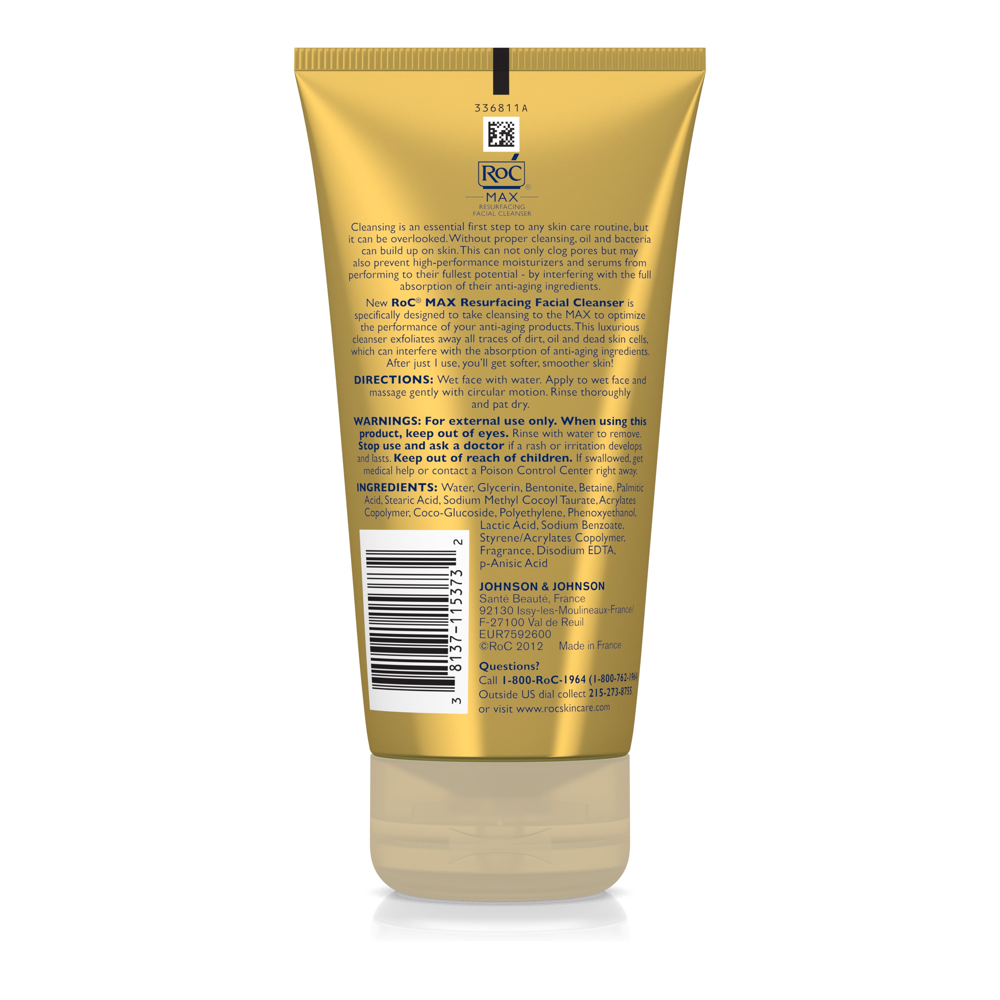 RoC - Brandclub - Roc Max Resurfacing Anti-Aging Facial Cleanser