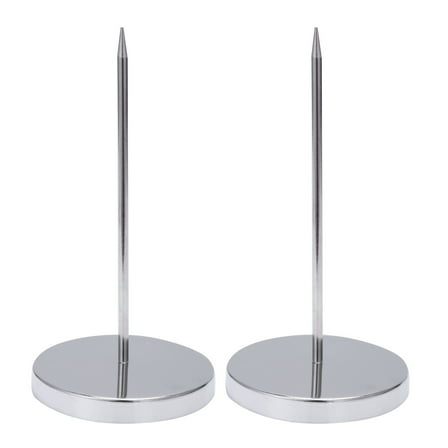 2025 New! 2X Safe Memo Holder Spike Stick for Bill Receipt Note Paper Order Office Desk