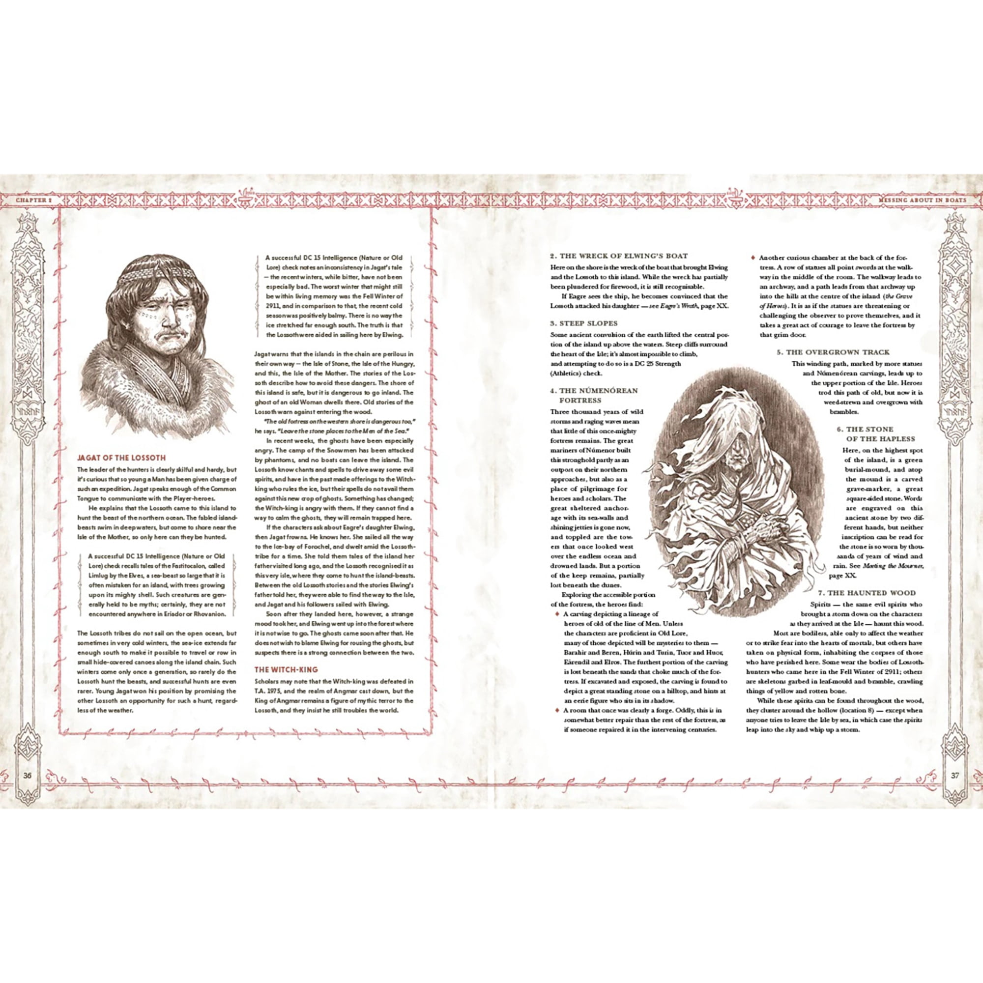 The Lord of the Rings Roleplaying 5E: Tales From Eriador - Adventure Module - Hardback RPG Book, LOTR, Free League Publishing