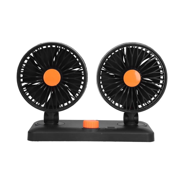 Mini Ventilador, Ventilador De Cabeza Dual Ajustable Integral Alimentado Por USB Ampliamente Aplicable, De Poco Ruido Para Automóvil ANGGREK Otros