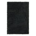 thumbnail image 2 of Unique Loom Infinity Shag Collection Area Rug - Jinko (4' 1" x 6' 1" Rectangle Onyx Black), 2 of 6