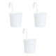 thumbnail image 1 of 3 piezas de macetas colgantes de hierro para flores, jarrón de hierro, decoración para balcón, cubo colgante, 1 of 7