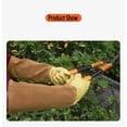 thumbnail image 5 of long Gardening Gloves for Women/Men Rose Pruning Thorn & Cut Proof Long Forearm Protection Gauntlet, Durable Thick Cowhide Leather Work Garden Gloves, 5 of 8
