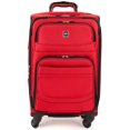 thumbnail image 4 of Delsey Luggage D-Lite 3 Piece Exp. Nested Spinner Luggage Set (Red), 4 of 8