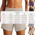 thumbnail image 3 of cfhntfmh Women's Running Shorts with Zip Pockets Athletic Shorts Quick Dry Lightweight Workout Drawstring Gym Shorts, 3 of 7