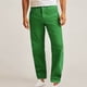 thumbnail image 1 of Pantalones largos para hombre, de pana de color liso, con bolsillos y botones, informales, holgados y de pierna recta, de algodón., 1 of 6