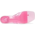 thumbnail image 4 of Tracie Y2K Jelly Thong Kitten Heel Sandal - Pink, 4 of 6